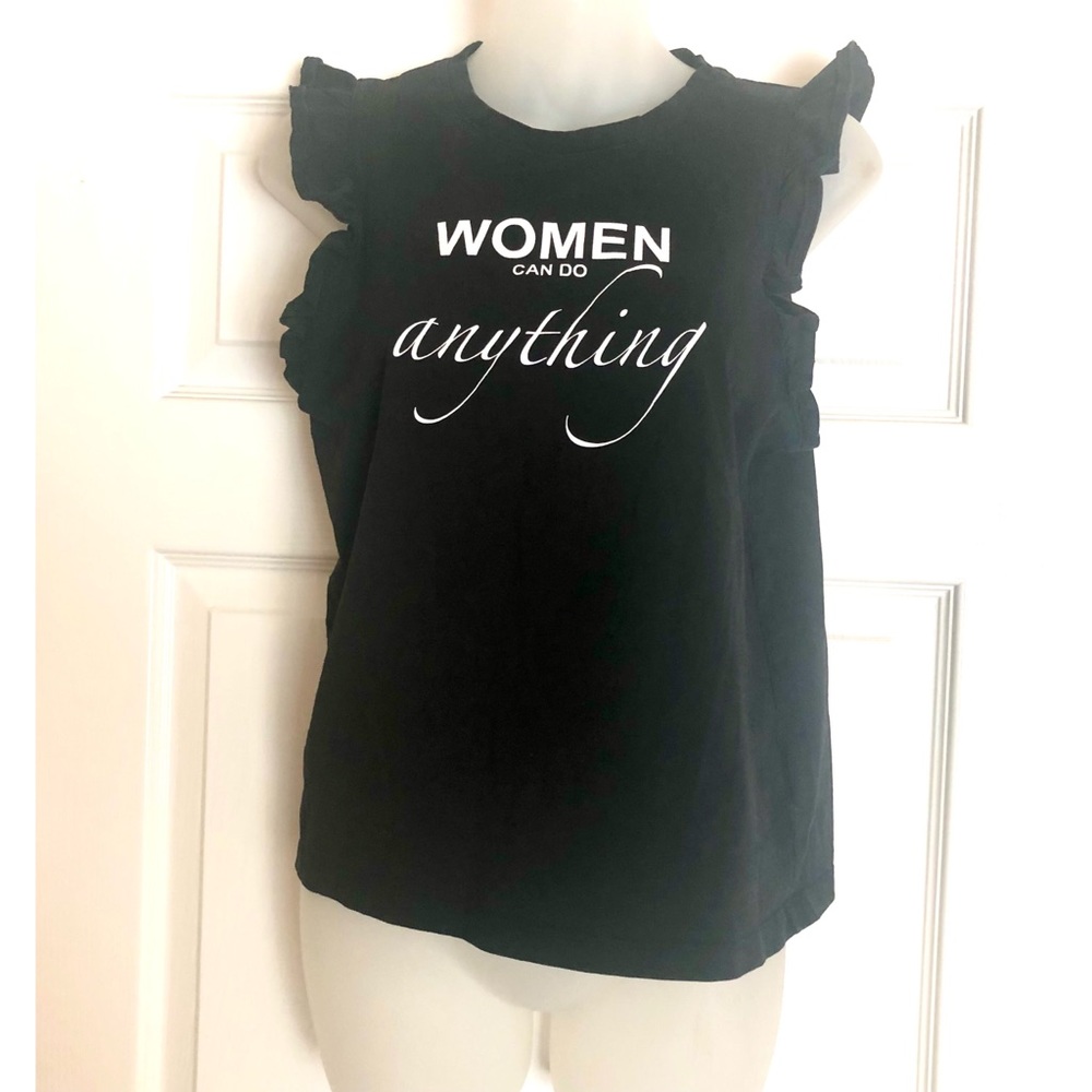 Basement Women can Do Anything Graphic Tank Top